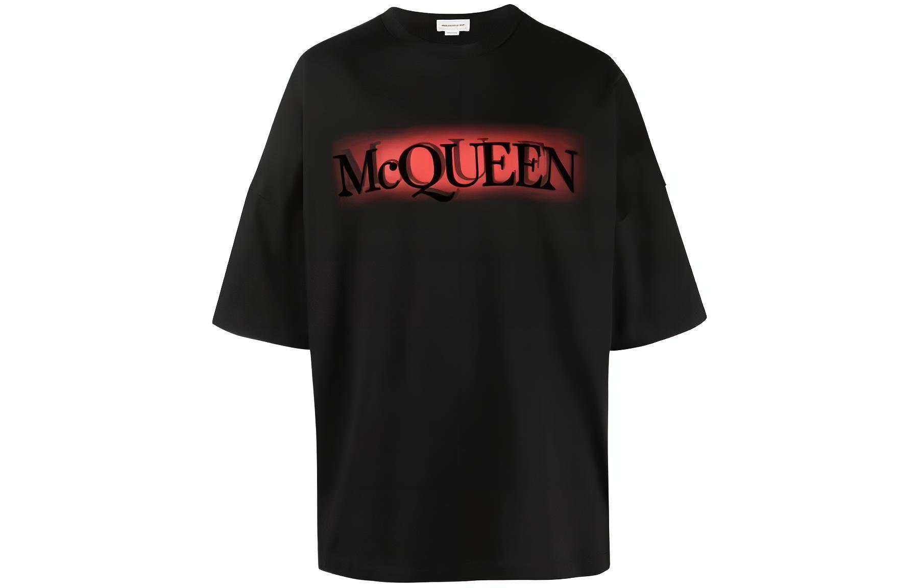 Футболка с принтом логотипа Alexander McQueen, черный
Футболка с принтом логотипа Alexander McQueen, черный