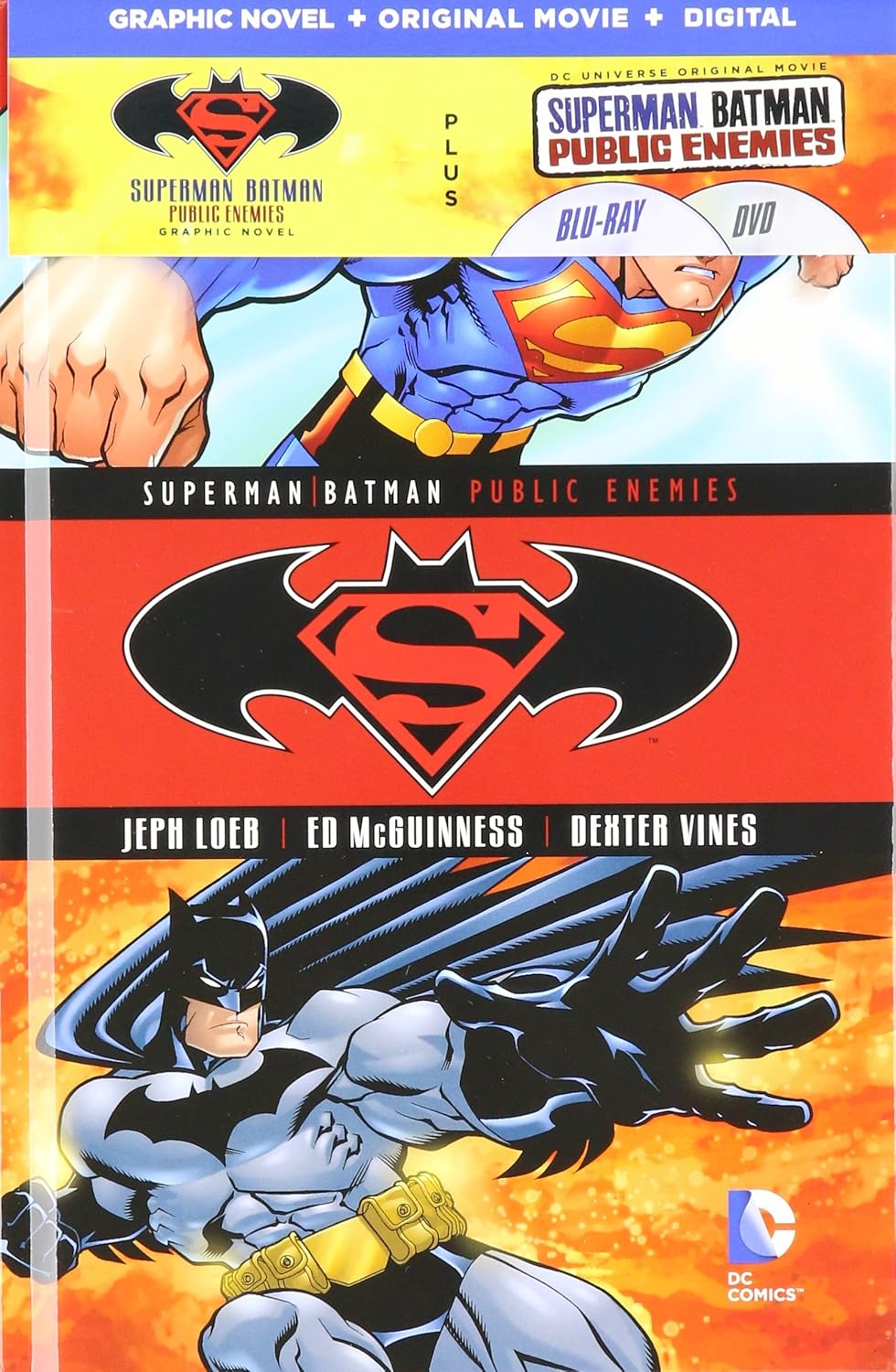 Superman/Batman: Public Enemies Book & DVD Set (DC Comics)
Superman/Batman: Public Enemies Book & DVD Set (DC Comics)