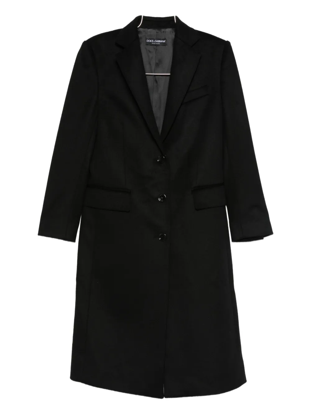 Однобортное пальто DOLCE & GABBANA, черный
Однобортное пальто DOLCE & GABBANA, черный