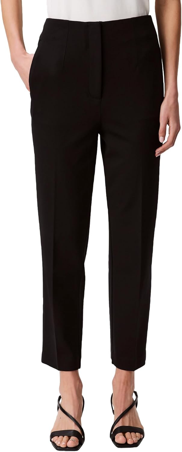Женские укороченные прямые брюки Calvin Klein Ponte, Black
Женские укороченные прямые брюки Calvin Klein Ponte, Black