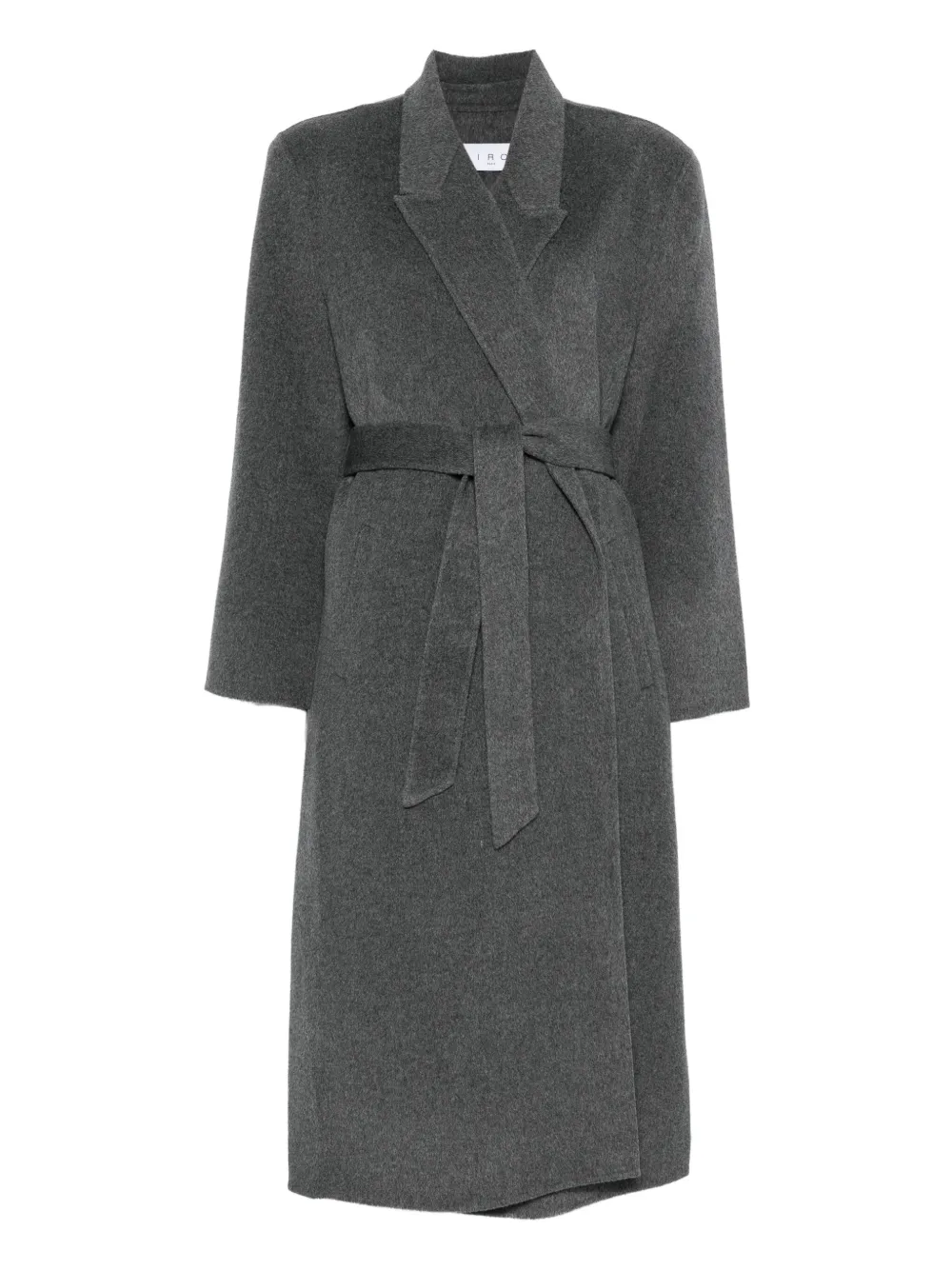 Пальто из валяной шерсти с поясом IRO, серый
Пальто из валяной шерсти с поясом IRO, серый