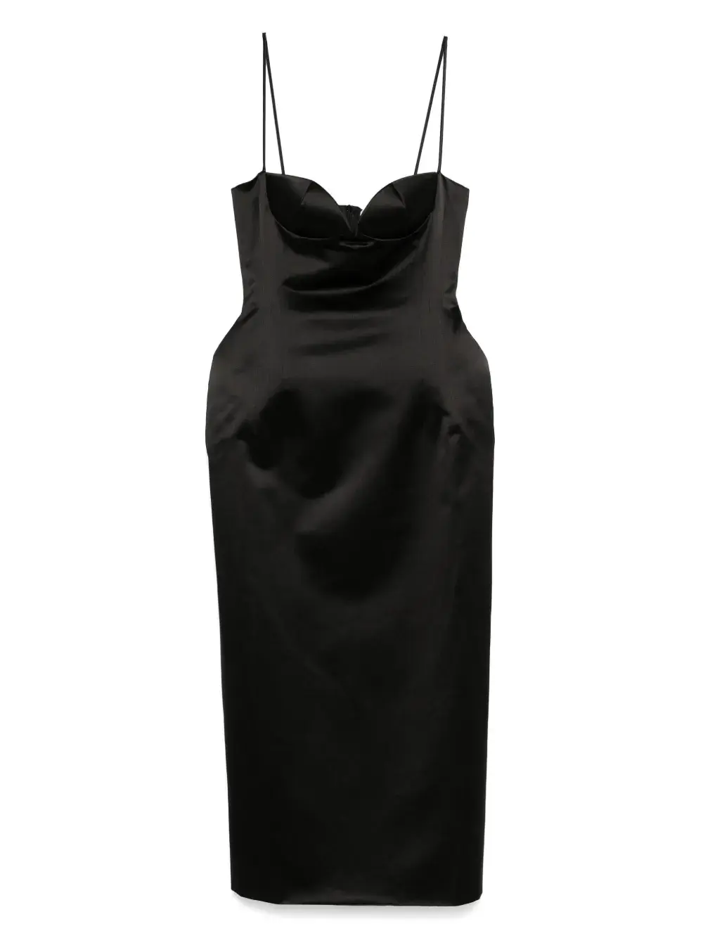 Шелковое платье Magda Butrym, черный
Шелковое платье Magda Butrym, черный