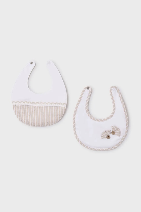 Слюнявчик детский (2 шт.) Mayoral Newborn, бежевый
Слюнявчик детский (2 шт.) Mayoral Newborn, бежевый