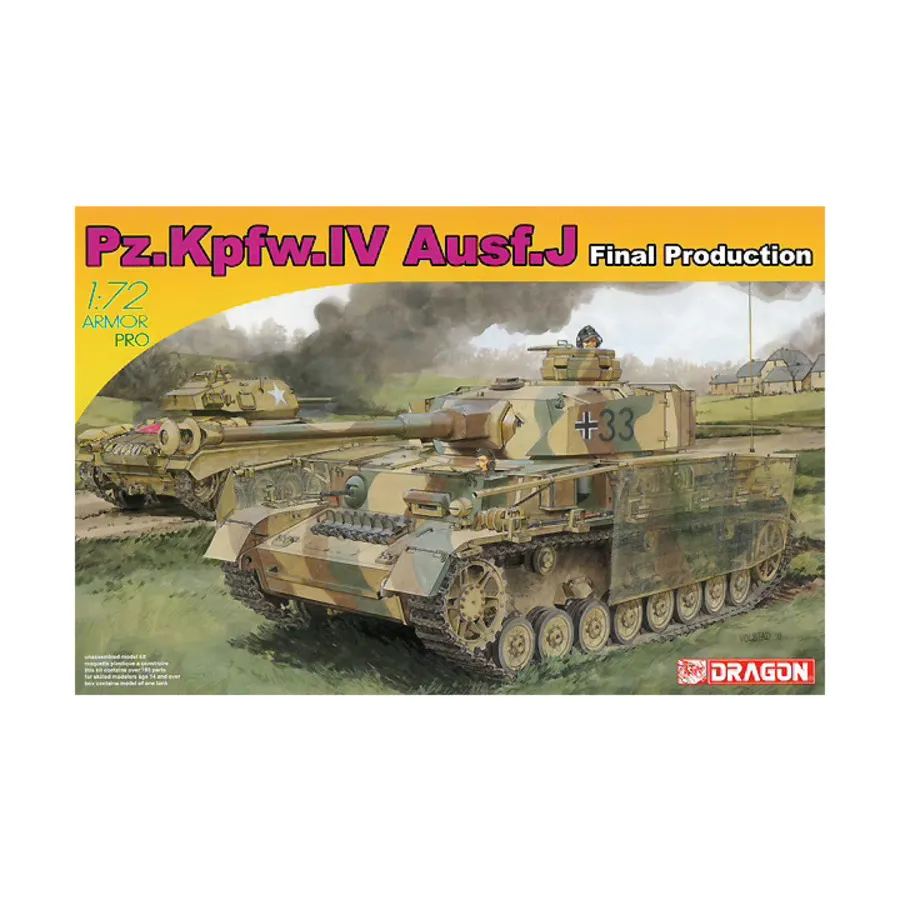Окончательная продукция Pz.Kpfw.IV Ausf.J, Dragon Models - Armor Pro Series (1:72)
Окончательная продукция Pz.Kpfw.IV Ausf.J, Dragon Models - Armor Pro Series (1:72)
