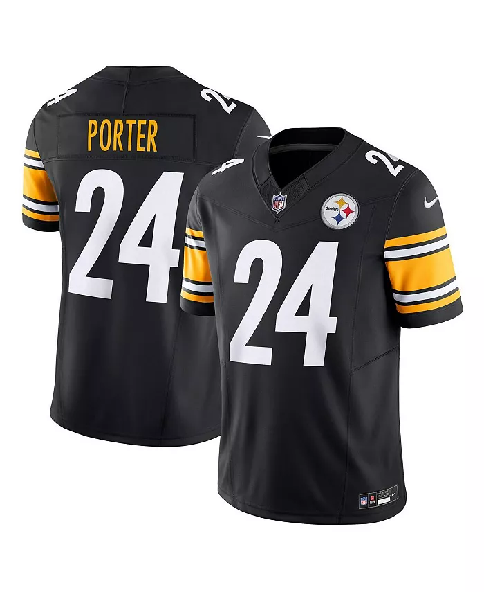 Мужская черная джерси Pittsburgh Steelers Vapor F.U.S.E. Limited Джои Портер младший Nike
Мужская черная джерси Pittsburgh Steelers Vapor F.U.S.E. Limited Джои Портер младший Nike