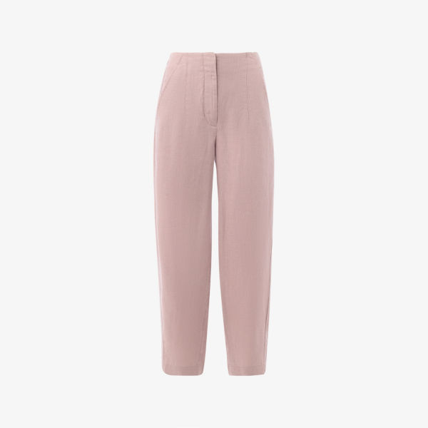 Брюки Whistles с высокой посадкой и расклешенными штанинами из льна, оранжевый
Брюки Whistles с высокой посадкой и расклешенными штанинами из льна, оранжевый