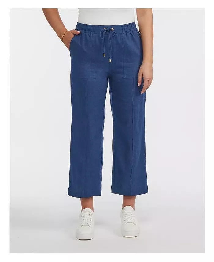 Женские укороченные брюки прямого кроя Ellen Tracy, синий
Женские укороченные брюки прямого кроя Ellen Tracy, синий