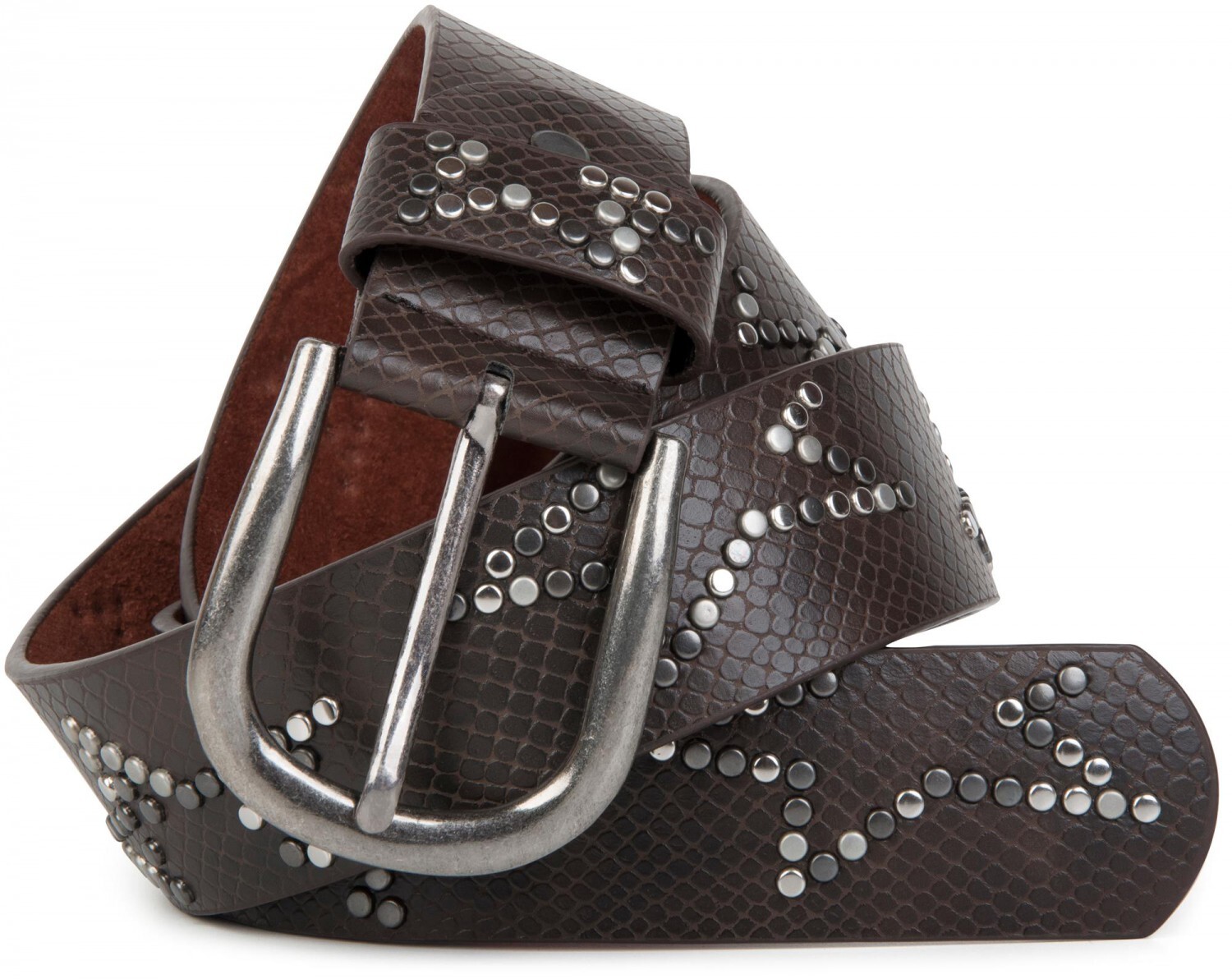 Ремень styleBREAKER, темно коричневый
Ремень styleBREAKER, темно коричневый