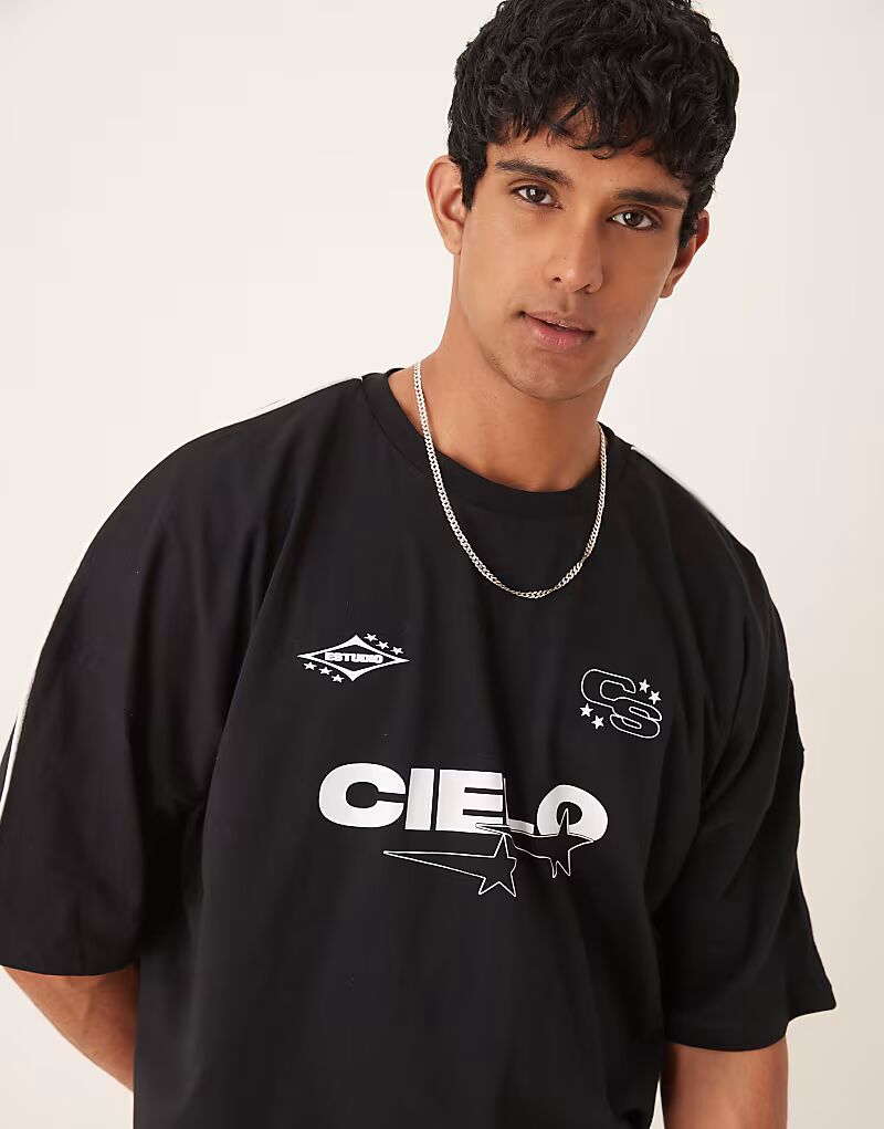 Футболка свободного кроя ASOS DESIGN свободного кроя с принтом черного цвета
Футболка свободного кроя ASOS DESIGN свободного кроя с принтом черного цвета