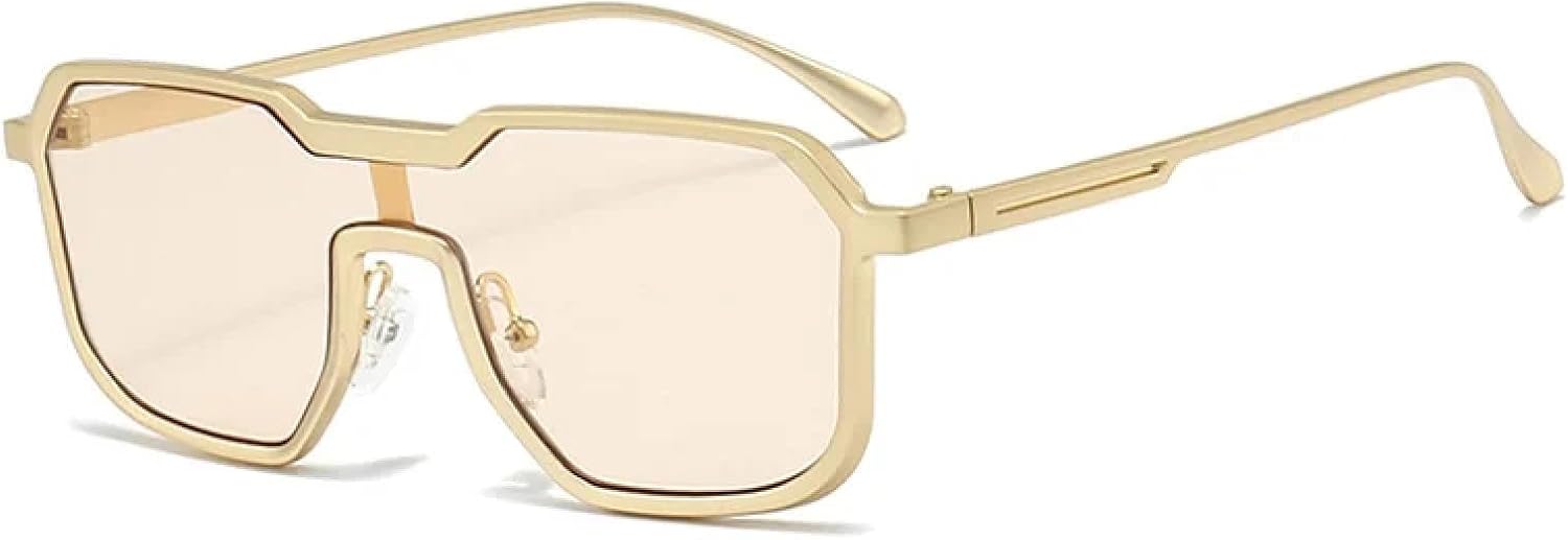 Ретро-солнцезащитные очки в металлической оправе для мужчин, модные панк-очки для женщин, трендовые солнцезащитные очки с градиентным переходом цвета TVTBBVV, Golden Champagne
Ретро-солнцезащитные очки в металлической оправе для мужчин, модные панк-очки для женщин, трендовые солнцезащитные очки с градиентным переходом цвета TVTBBVV, Golden Champagne