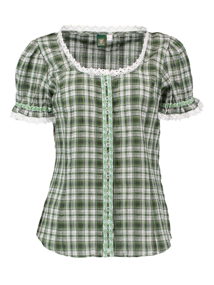 Традиционная блузка улемов в традиционном зеленом цвете OS-Trachten
Традиционная блузка улемов в традиционном зеленом цвете OS-Trachten