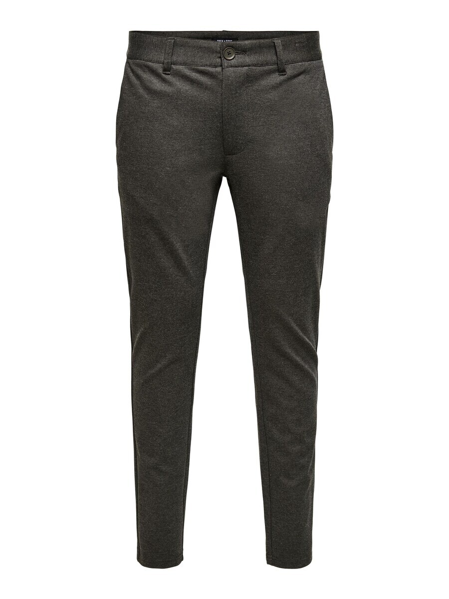 Брюки чинос Only & Sons Slim fit Chino Pants ONSMark, черный 
Брюки чинос Only & Sons Slim fit Chino Pants ONSMark, черный