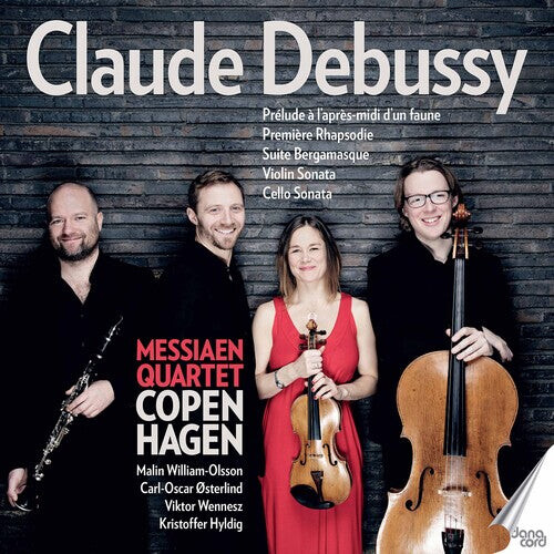 CD диск Debussy / Messiaen Quartet Copenhagen: Claude Debussy
CD диск Debussy / Messiaen Quartet Copenhagen: Claude Debussy