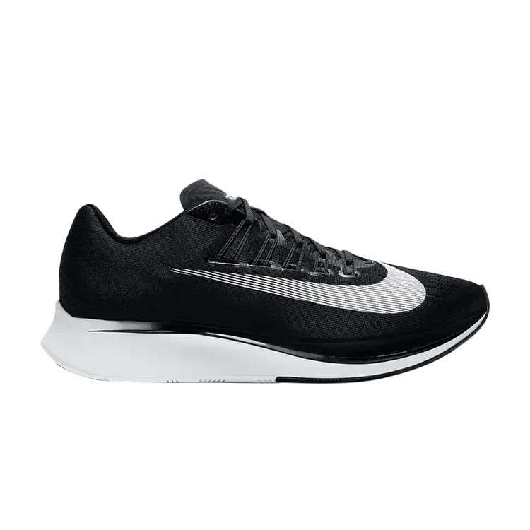 Кроссовки Nike Zoom Fly 'Black White', черный 
Кроссовки Nike Zoom Fly 'Black White', черный