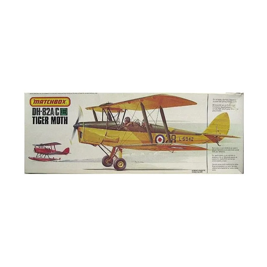 DH-82A/C Тигровый мотылек, Military Aircraft Models (1:32) (Matchbox)
DH-82A/C Тигровый мотылек, Military Aircraft Models (1:32) (Matchbox)
