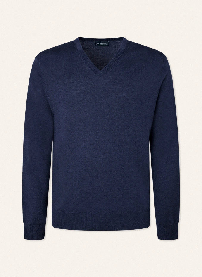 Свитер gmd merino silk v nck Hackett London, синий
Свитер gmd merino silk v nck Hackett London, синий