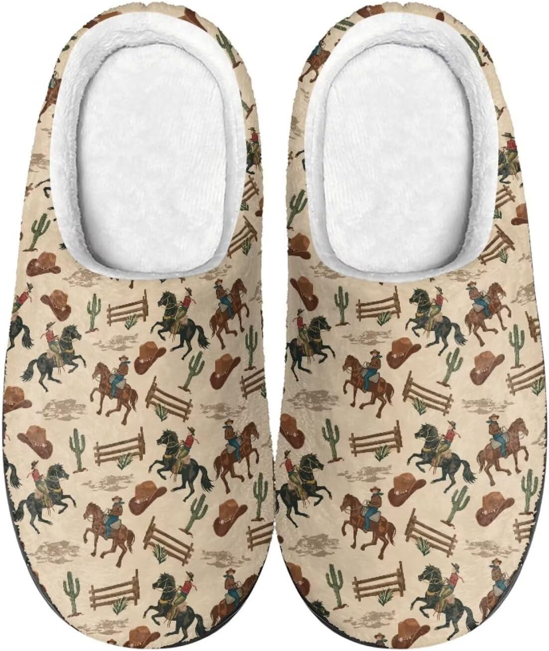 Тапочки Showudesigns для женщин и мужчин, размер 4-12, зимние домашние тапочки, Western Cowboy Horse
Тапочки Showudesigns для женщин и мужчин, размер 4-12, зимние домашние тапочки, Western Cowboy Horse
