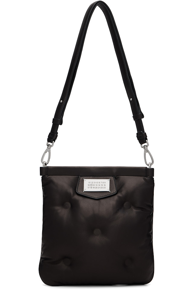 Глэм-слэм плоский карманный мешок Maison Margiela, черный
Глэм-слэм плоский карманный мешок Maison Margiela, черный