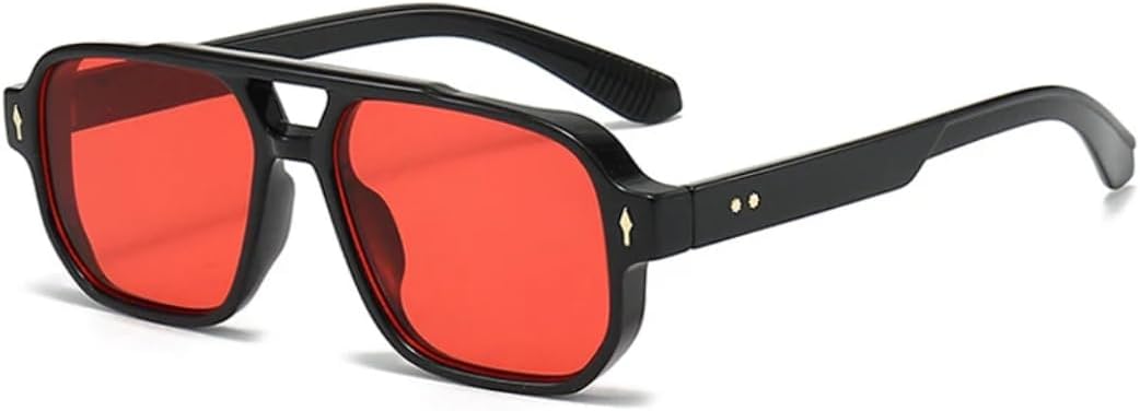 Солнцезащитные очки для мужчин и женщин - защита UV400 - двойные перемычки, прозрачные линзы с градиентом Ocean, для занятий спортом на открытом воздухе и вождения DSVIGF, Black Red
Солнцезащитные очки для мужчин и женщин - защита UV400 - двойные перемычки, прозрачные линзы с градиентом Ocean, для занятий спортом на открытом воздухе и вождения DSVIGF, Black Red