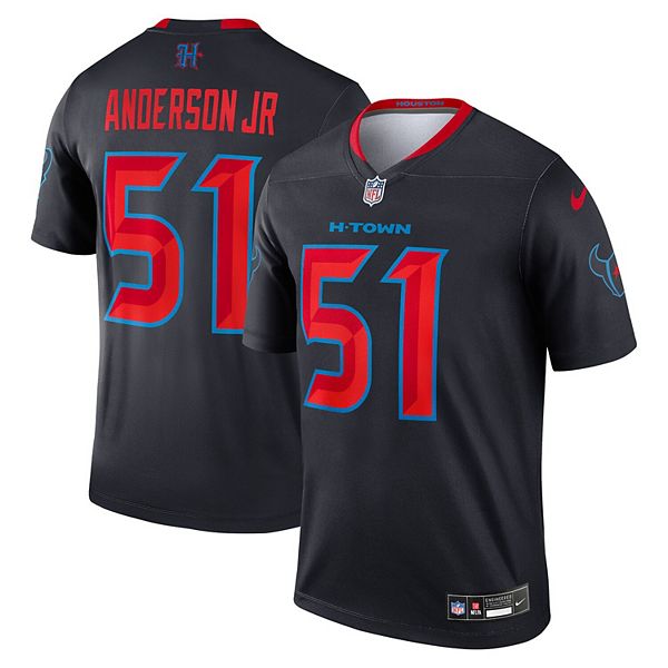 Топ игрока Will Anderson Jr Houston Texans в синем цвете Nike
Топ игрока Will Anderson Jr Houston Texans в синем цвете Nike