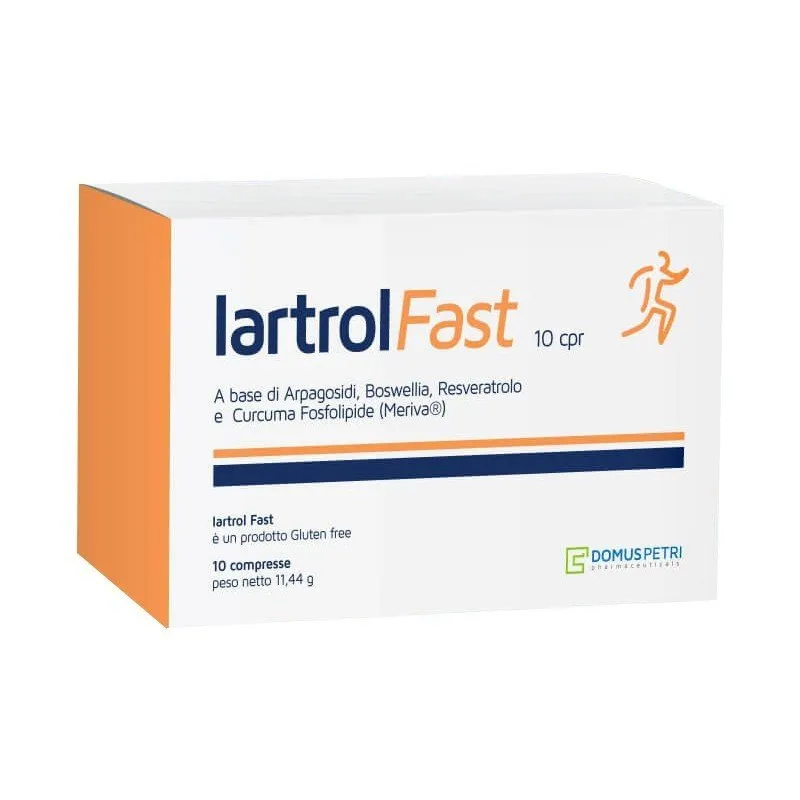 Iartrol Fast 10 таблеток Функция суставов Domus Petri Pharmaceutic.
Iartrol Fast 10 таблеток Функция суставов Domus Petri Pharmaceutic.