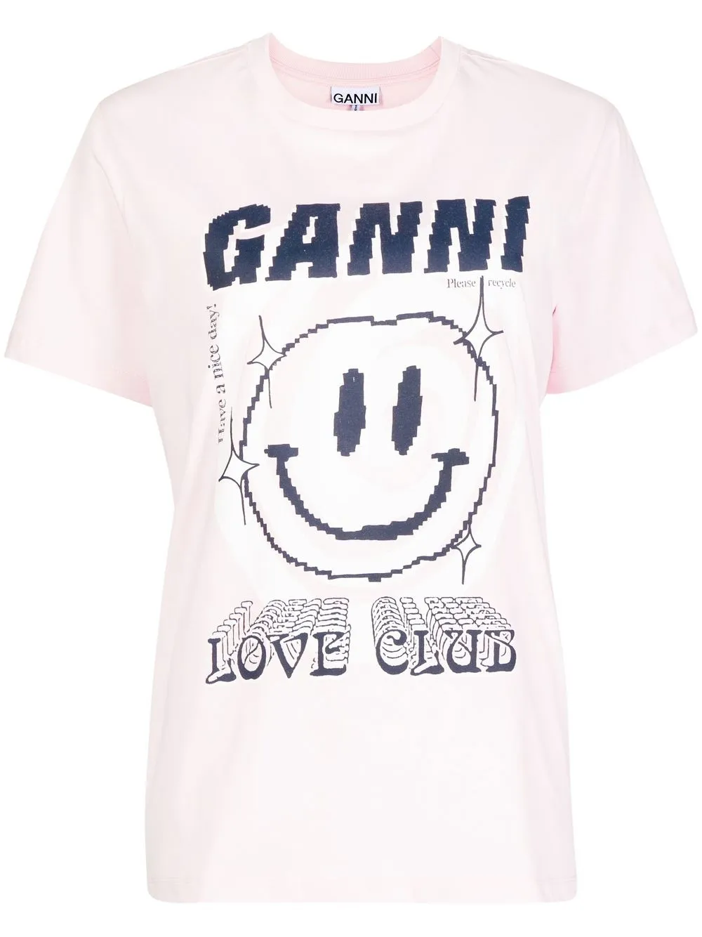 Футболка Love Club GANNI, розовый
Футболка Love Club GANNI, розовый