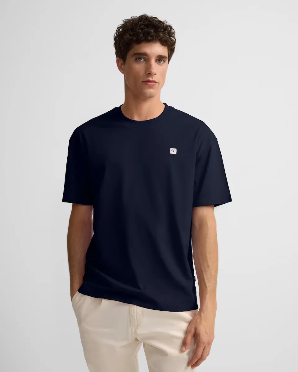 Футболка мужская однотонная мини-принт синяя Silbon, темно-синий
Футболка мужская однотонная мини-принт синяя Silbon, темно-синий