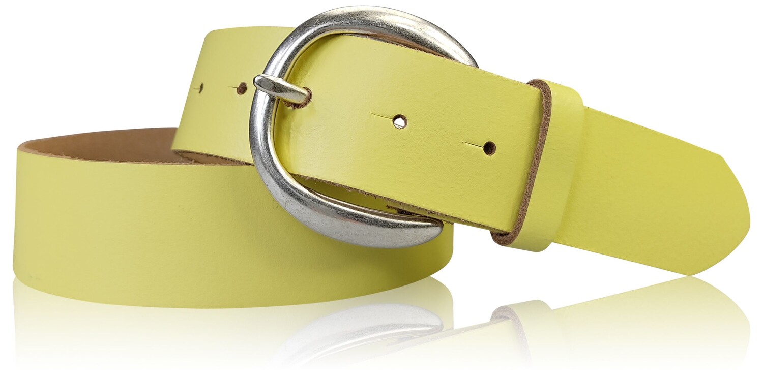 Кожаный ремень FRONHOFER, цвет Lemon
Кожаный ремень FRONHOFER, цвет Lemon