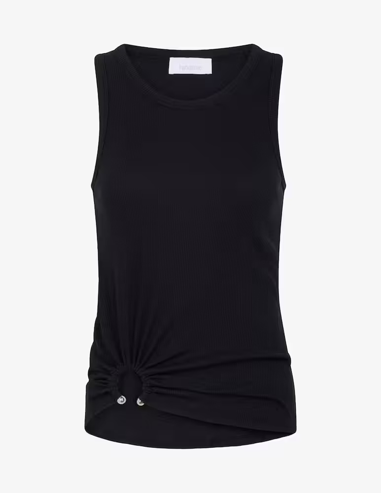 Майка в рубчик Rabanne, черный
Майка в рубчик Rabanne, черный