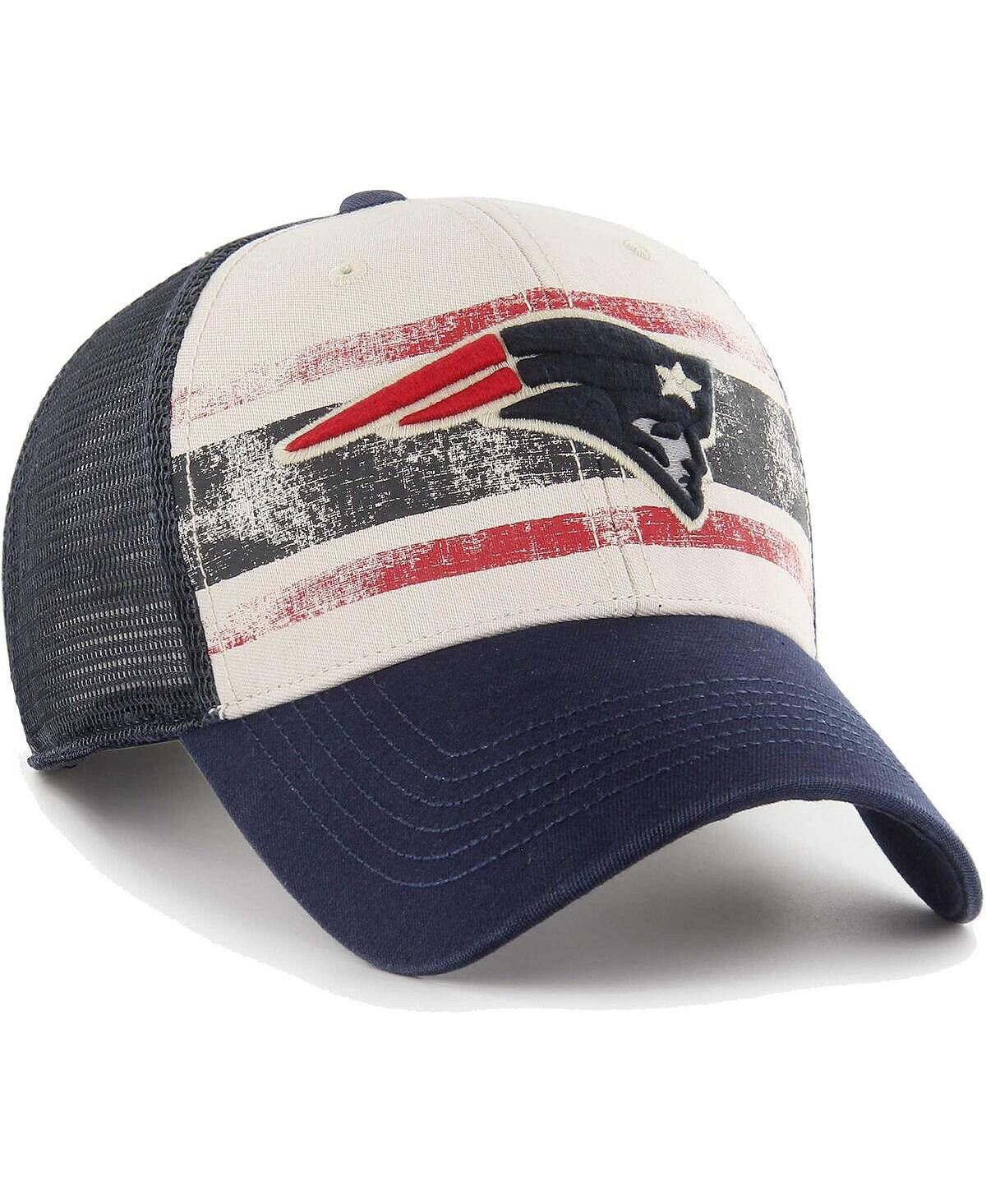 Мужская кремовая регулируемая кепка New England Patriots Breakout MVP Trucker '47 Brand
Мужская кремовая регулируемая кепка New England Patriots Breakout MVP Trucker '47 Brand
