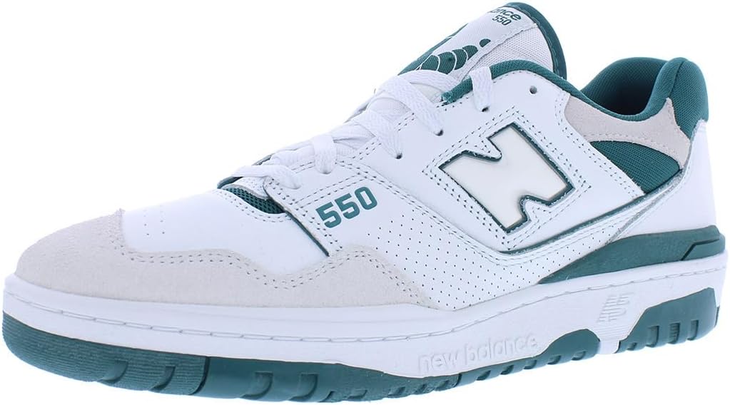 Кроссовки New Balance 550 унисекс, White/Green/Pure White
Кроссовки New Balance 550 унисекс, White/Green/Pure White