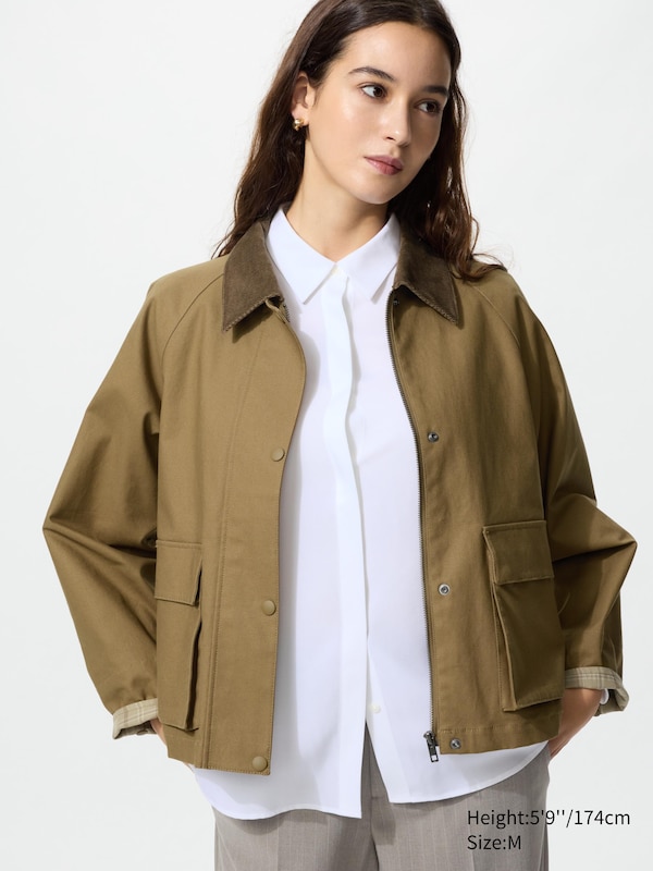 Короткая утилитарная куртка Uniqlo, 33 khaki
Короткая утилитарная куртка Uniqlo, 33 khaki