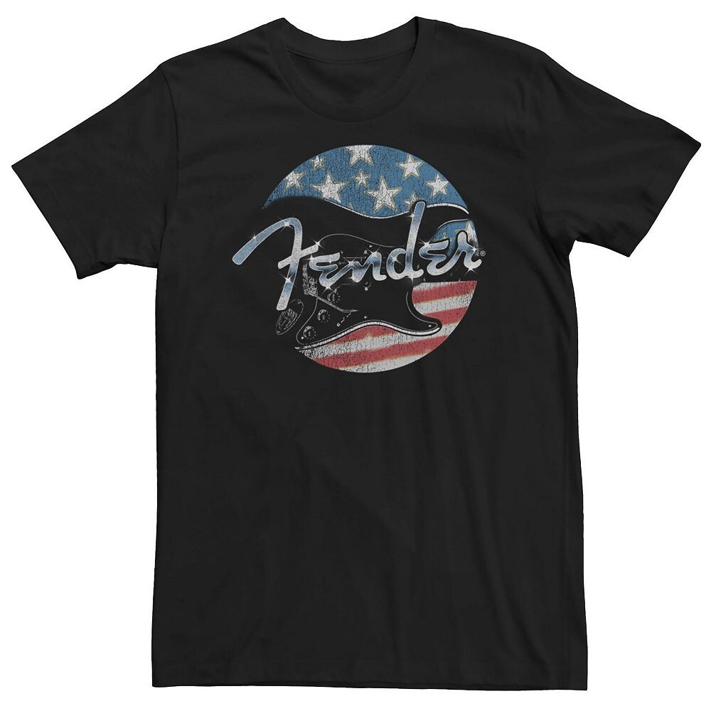 Футболка Big & Tall Fender со светящимся логотипом США Licensed Character, черный
Футболка Big & Tall Fender со светящимся логотипом США Licensed Character, черный