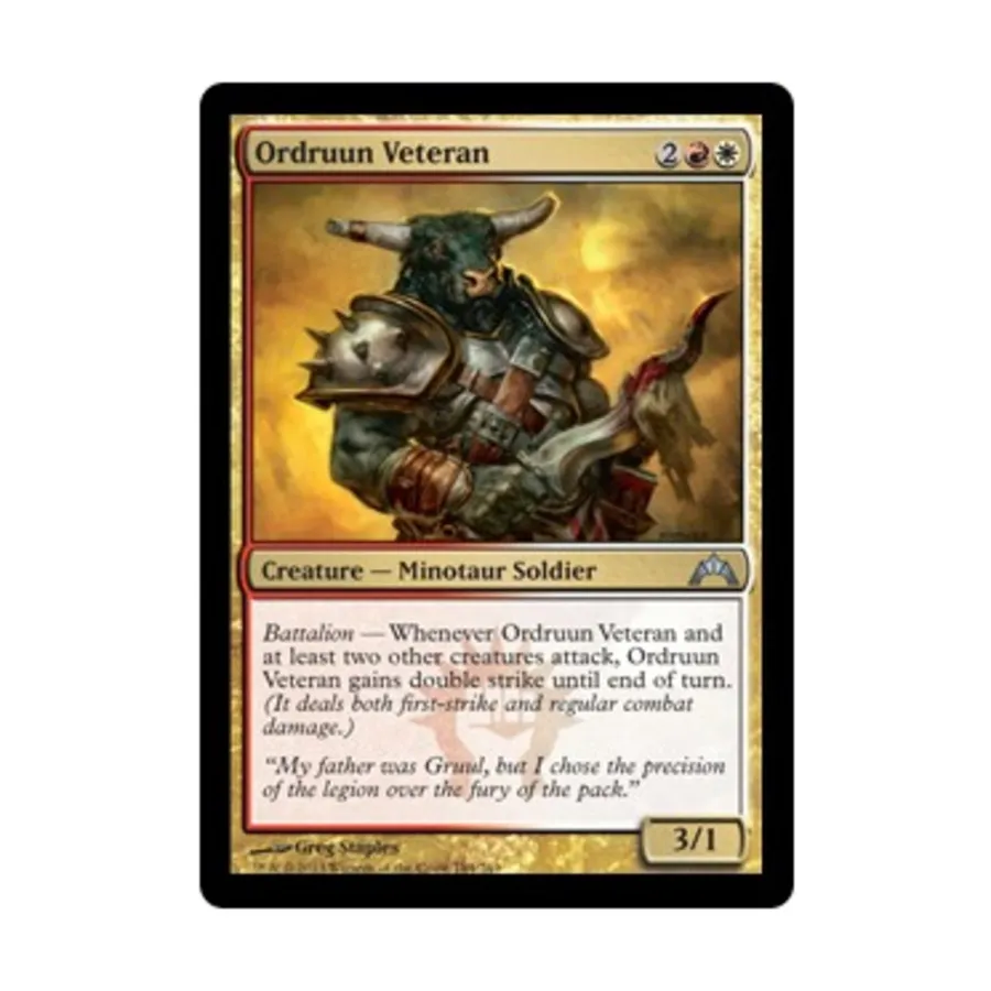 CCG Ордруун Ветеран (U), MTG - Gatecrash
CCG Ордруун Ветеран (U), MTG - Gatecrash