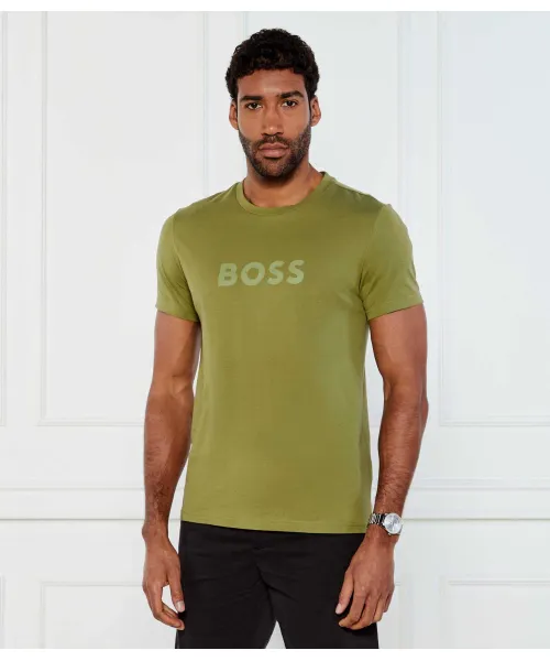 Футболка rn Regular fit Boss, зеленый
Футболка rn Regular fit Boss, зеленый