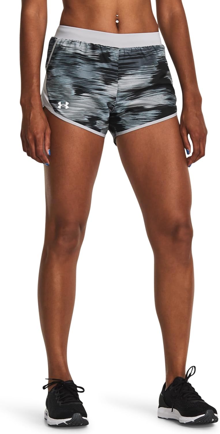 Женские беговые шорты Under Armour Fly by 2.0 Printed, (020) Halo Gray/Gravel/Reflective
Женские беговые шорты Under Armour Fly by 2.0 Printed, (020) Halo Gray/Gravel/Reflective