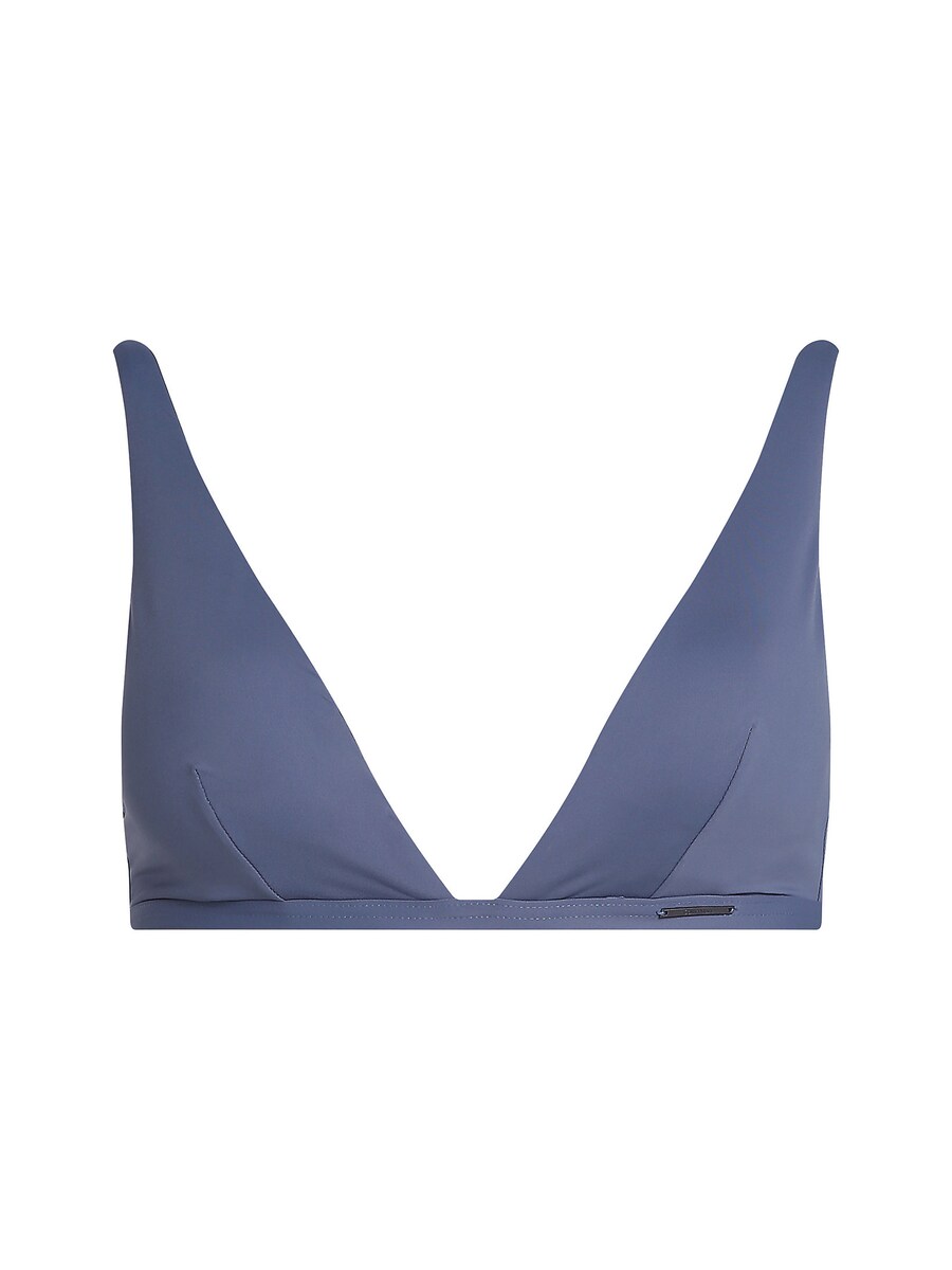 Треугольный бикини-топ Calvin Klein Swimwear Essentials, синий
Треугольный бикини-топ Calvin Klein Swimwear Essentials, синий