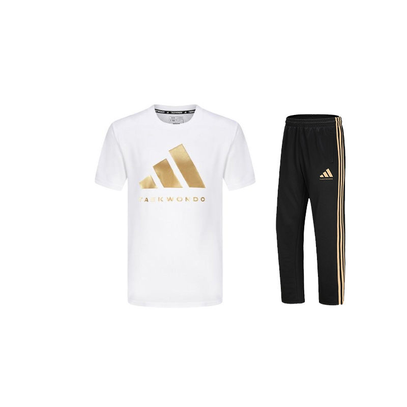 Adidas Комплект для тхэквондо Casual Unisex White Gold+Black Gold
Adidas Комплект для тхэквондо Casual Unisex White Gold+Black Gold