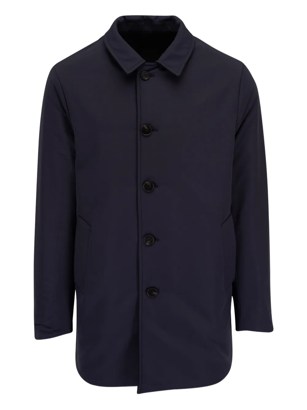 Однобортное пальто с воротником Maurizio Baldassari, синий
Однобортное пальто с воротником Maurizio Baldassari, синий