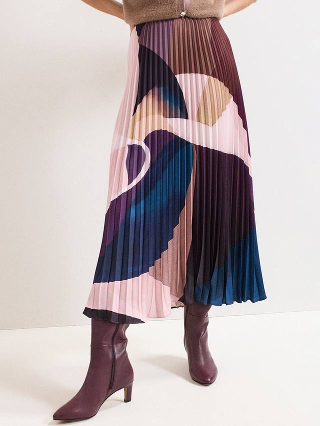 Платье-юбка Petite Elmina с абстрактным плиссированием Phase Eight, Purple
Платье-юбка Petite Elmina с абстрактным плиссированием Phase Eight, Purple