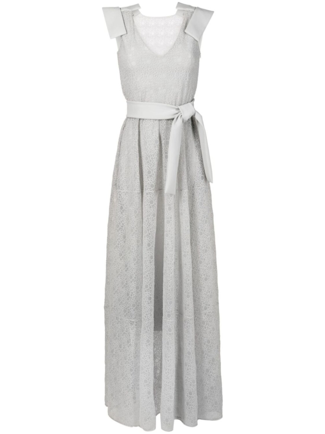 Вечернее платье с вышивкой в горох Gloria Coelho, серый
Вечернее платье с вышивкой в горох Gloria Coelho, серый
