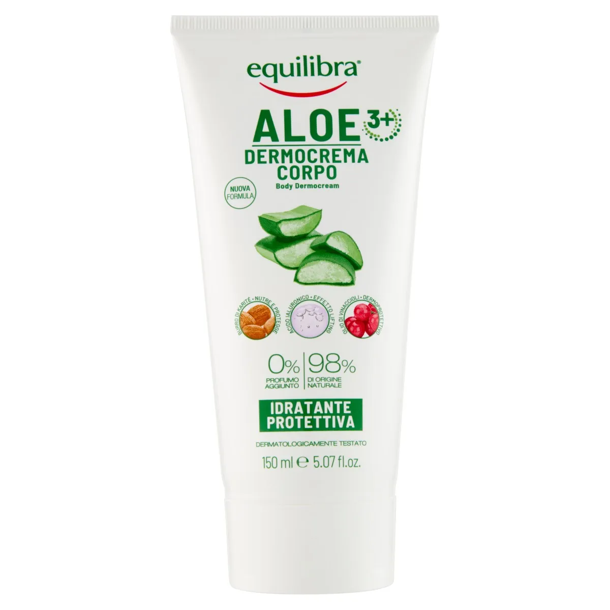 Крем для тела Equilibra Aloe 150 мл, увлажняющий и успокаивающий
Крем для тела Equilibra Aloe 150 мл, увлажняющий и успокаивающий
