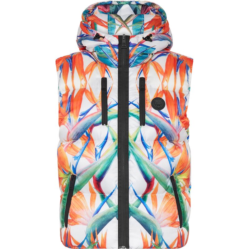 Цветы на жилете Plein Sport, цвет wei
Цветы на жилете Plein Sport, цвет wei