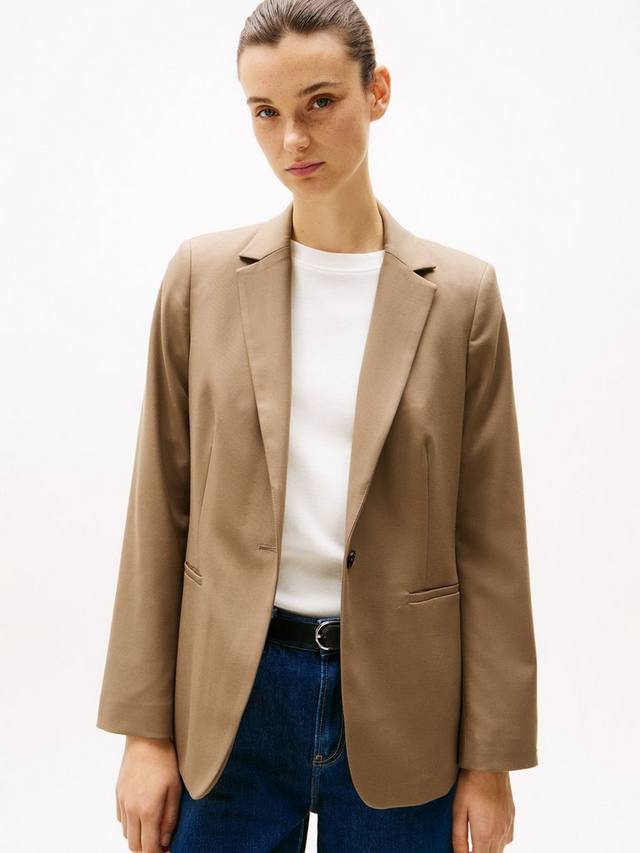 Блейзер обычного покроя Tommy Hilfiger, коричневый
Блейзер обычного покроя Tommy Hilfiger, коричневый