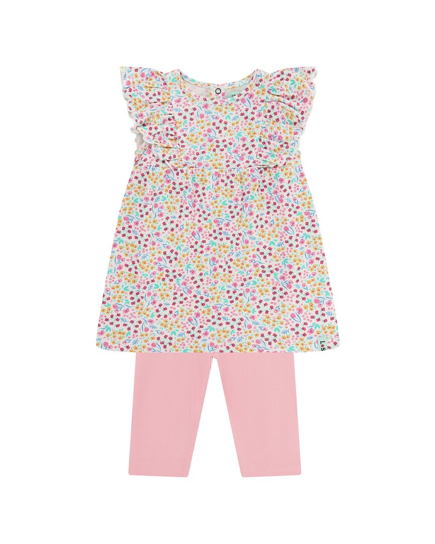 Лилли энд Сид Цветочная туника и укороченные леггинсы Lilly and Sid, мультиколор
Лилли энд Сид Цветочная туника и укороченные леггинсы Lilly and Sid, мультиколор