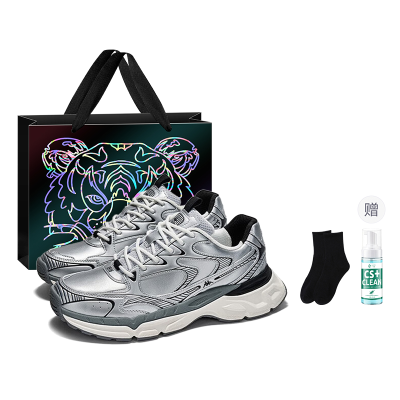 Kappa Кроссовки унисекс с амортизацией противоскользящие износостойкие низкие массивные серебристые, цвет Silver (Black Tiger Shopping Bag Clothing Sets)
Kappa Кроссовки унисекс с амортизацией противоскользящие износостойкие низкие массивные серебристые, цвет Silver (Black Tiger Shopping Bag Clothing Sets)