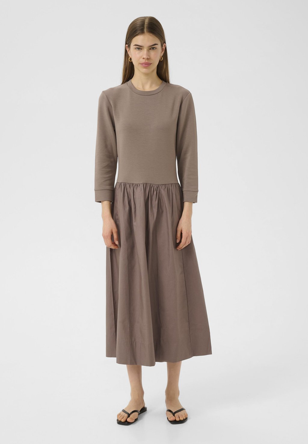 Платье из джерси MIRA InWear, коричневый
Платье из джерси MIRA InWear, коричневый