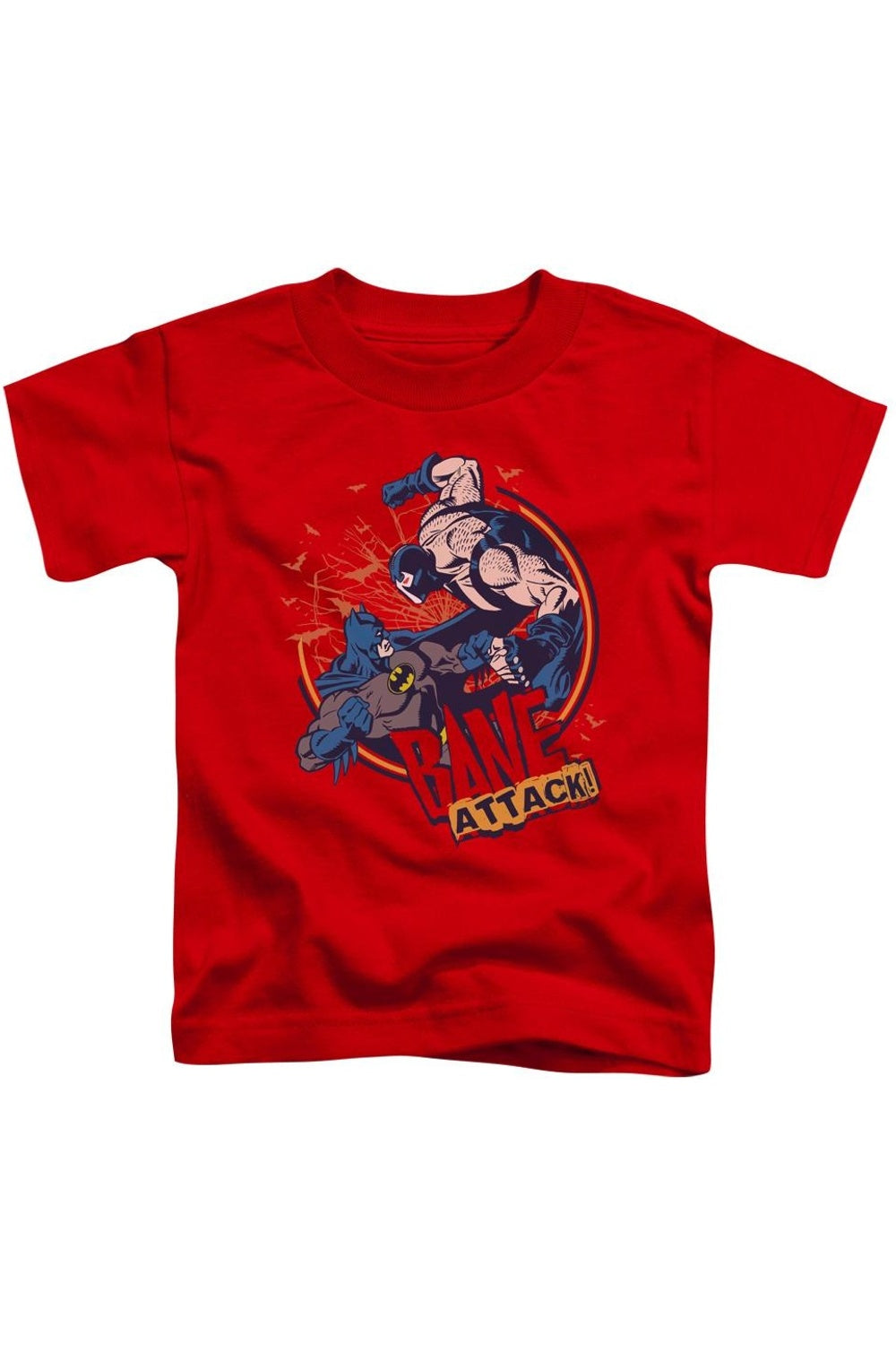 Футболка для малышей с коротким рукавом "Batman: Атака Бэйна" Gildan, красный 
Футболка для малышей с коротким рукавом "Batman: Атака Бэйна" Gildan, красный