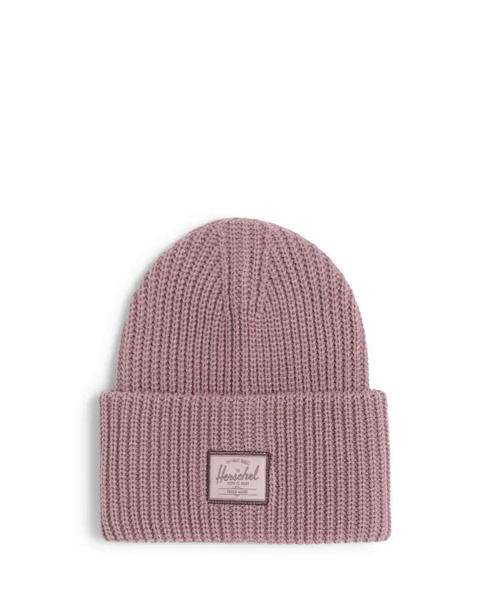Розовая вязаная шапка унисекс в рубчик Herschel
Розовая вязаная шапка унисекс в рубчик Herschel