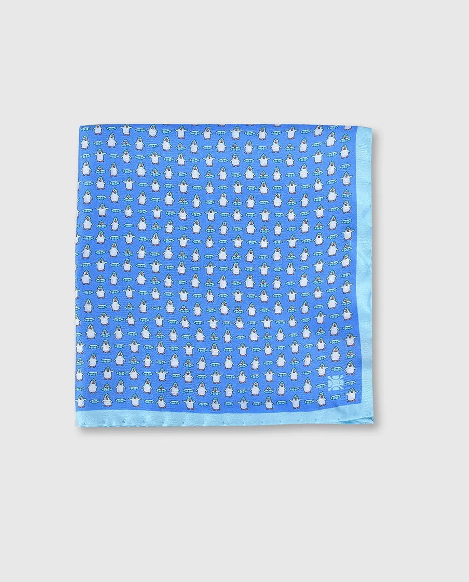 Шелковый мужской платок Miguel Bellido, синий
Шелковый мужской платок Miguel Bellido, синий